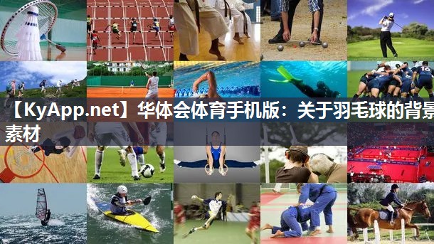 华体会体育手机版：关于羽毛球的背景素材