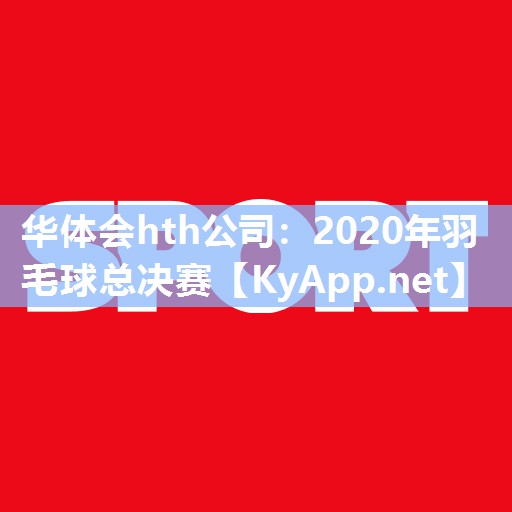 2020年羽毛球总决赛